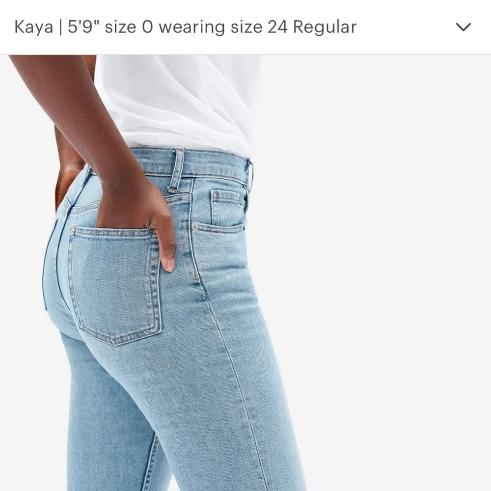 Everlane Original Cheeky Denim straight jeans - Picture 13 of 14